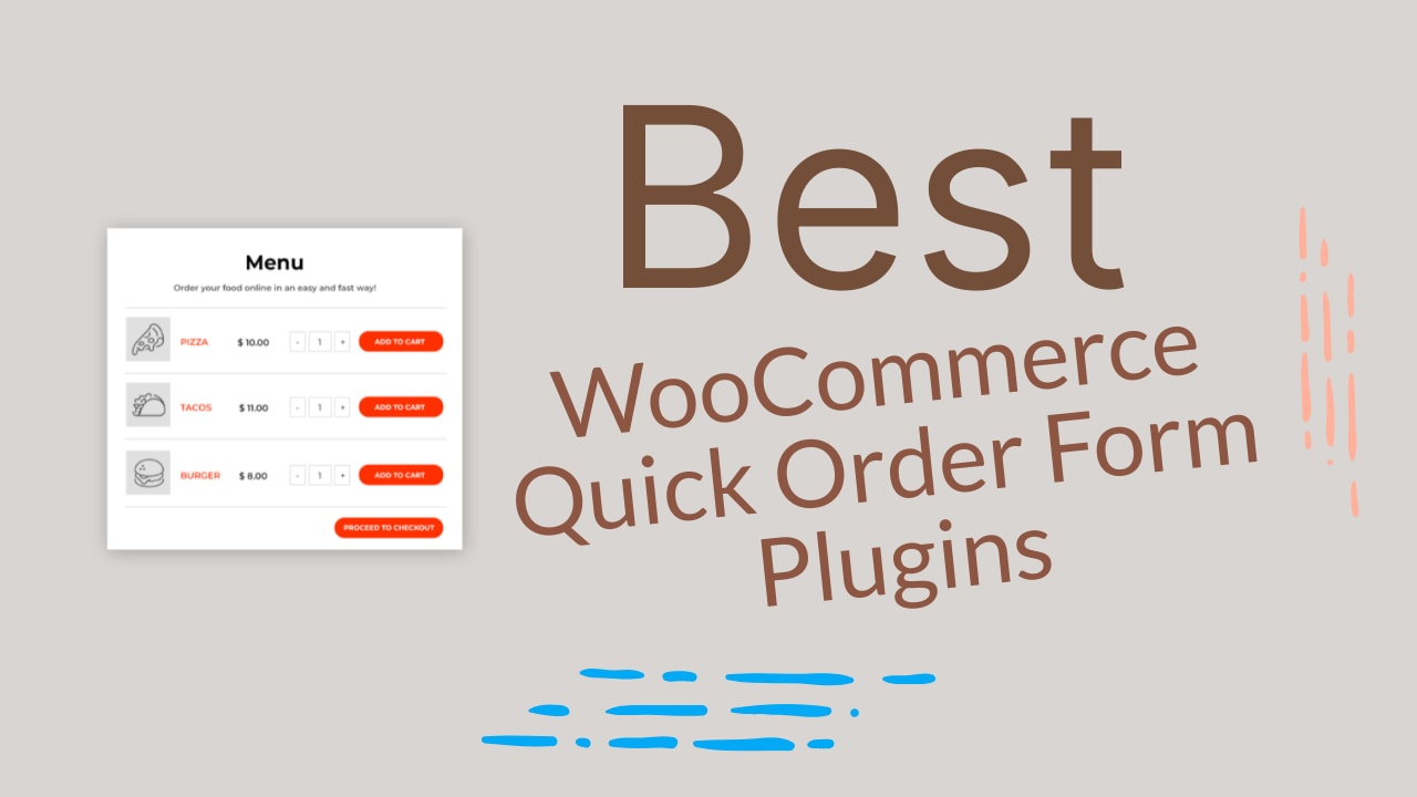 Best Woocommerce Quick Order Form Plugins Free Paid