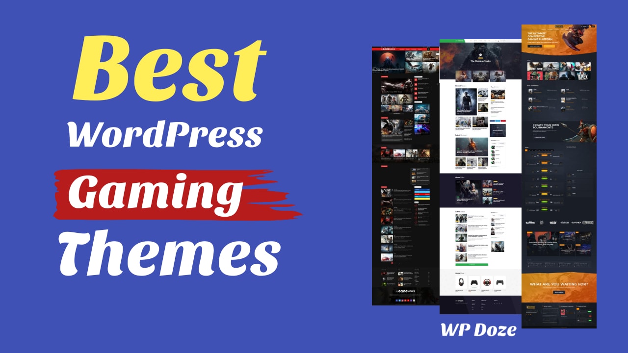 20 WordPress Themes Perfect For Gaming Shops – Bashooka